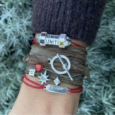 Bracelet Talisman "Sempre Uniti Bella Vita"