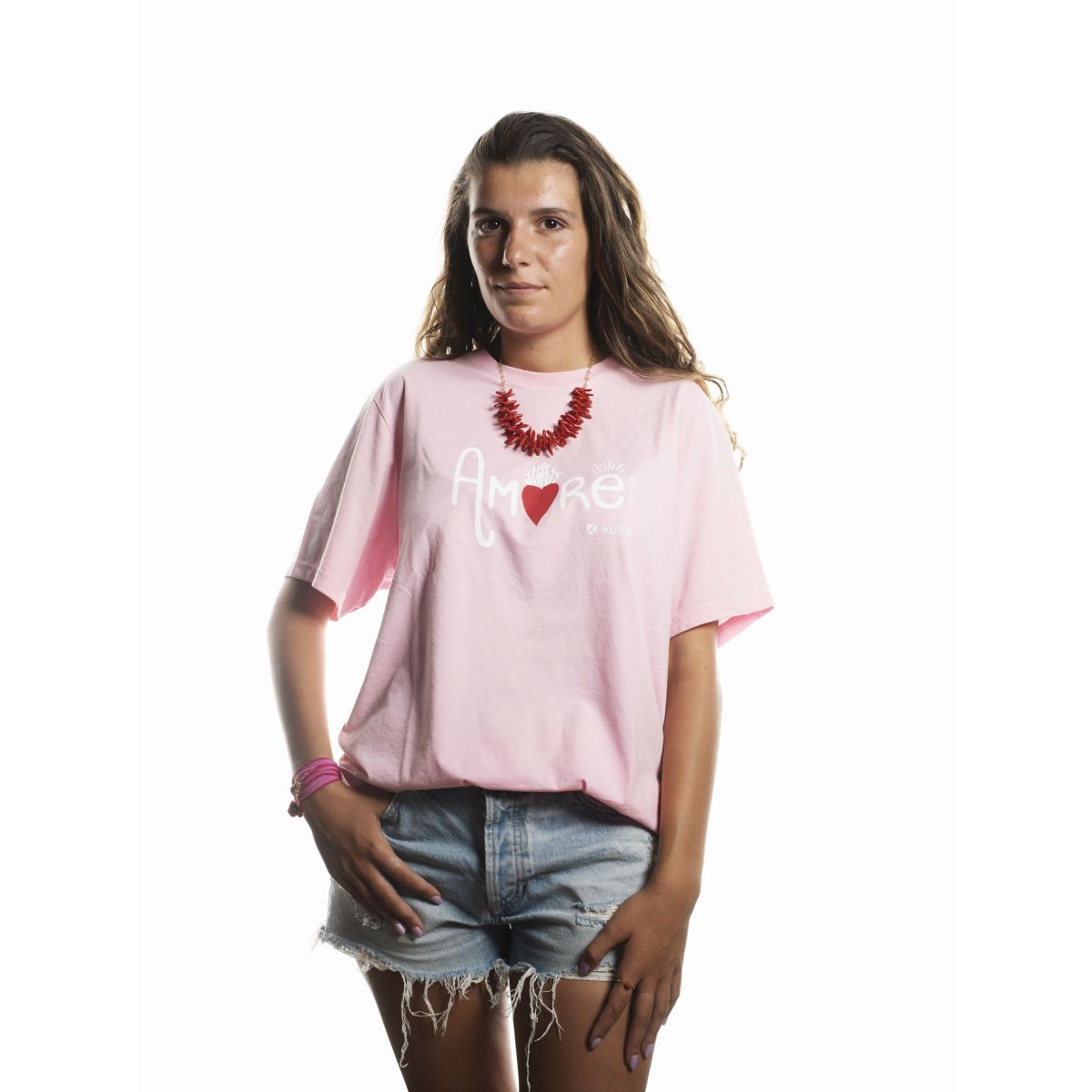 copy of T-SHIRT "AMORE" NOIR KULTE X NANARELLA copy of T-SHIRT "AMORE" NOIR KULTE X NANARELLA