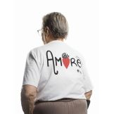 T-shirt "Amore 20 anni" blanc KULTE X NANARELLA