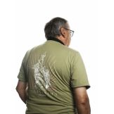 T-shirt "MADONUCCIA XV.XII.MXXIV " kaki KULTE X NANARELLA