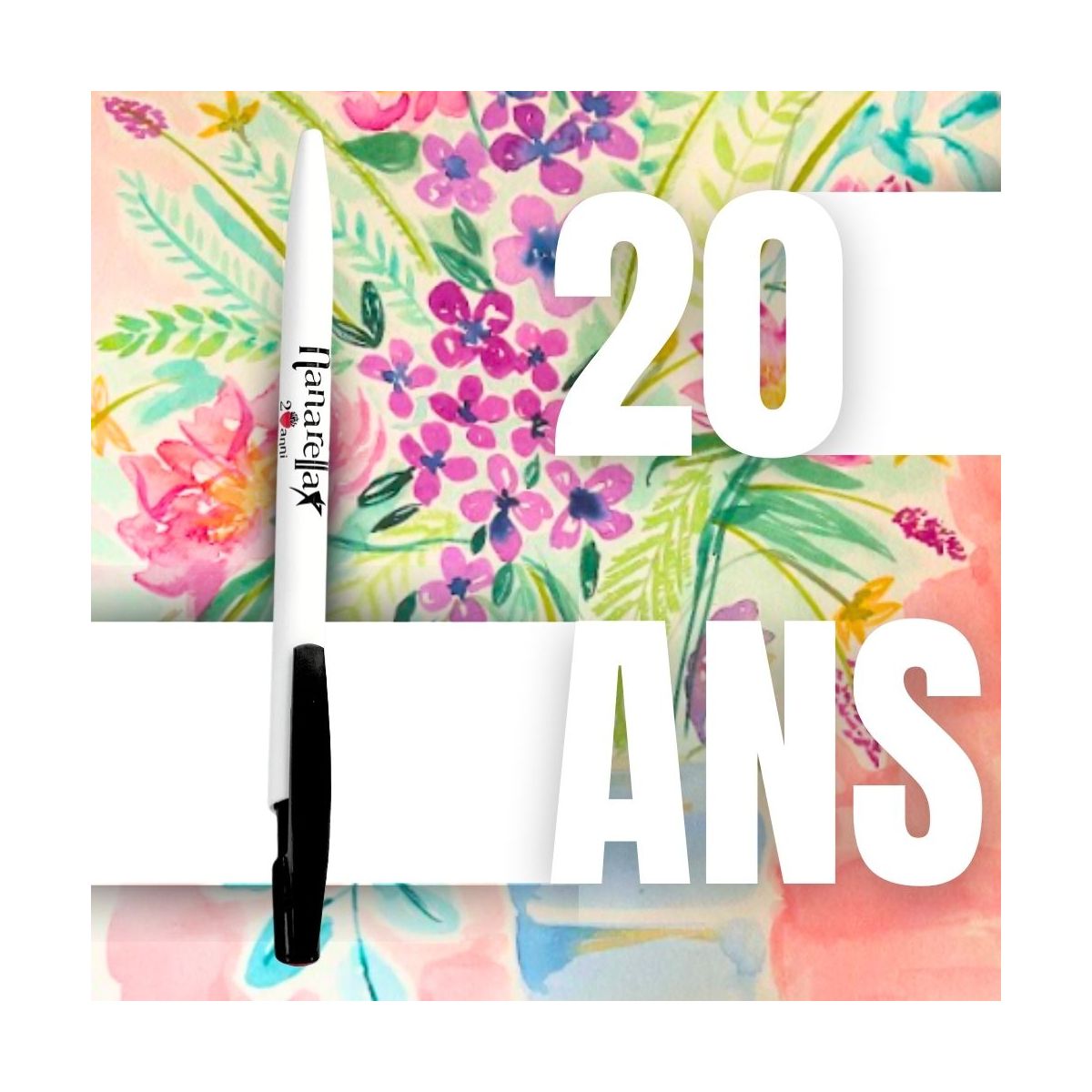 Stylo bic "Nanarella 20 anni"