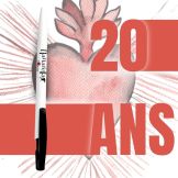 Stylo bic "Nanarella 20 anni"