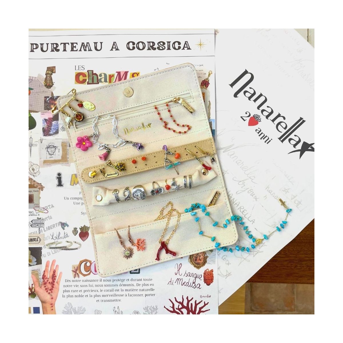 Trousse à bijoux Nanarella - format voyage