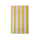 Petit carnet " Puesia" vert et lilas
