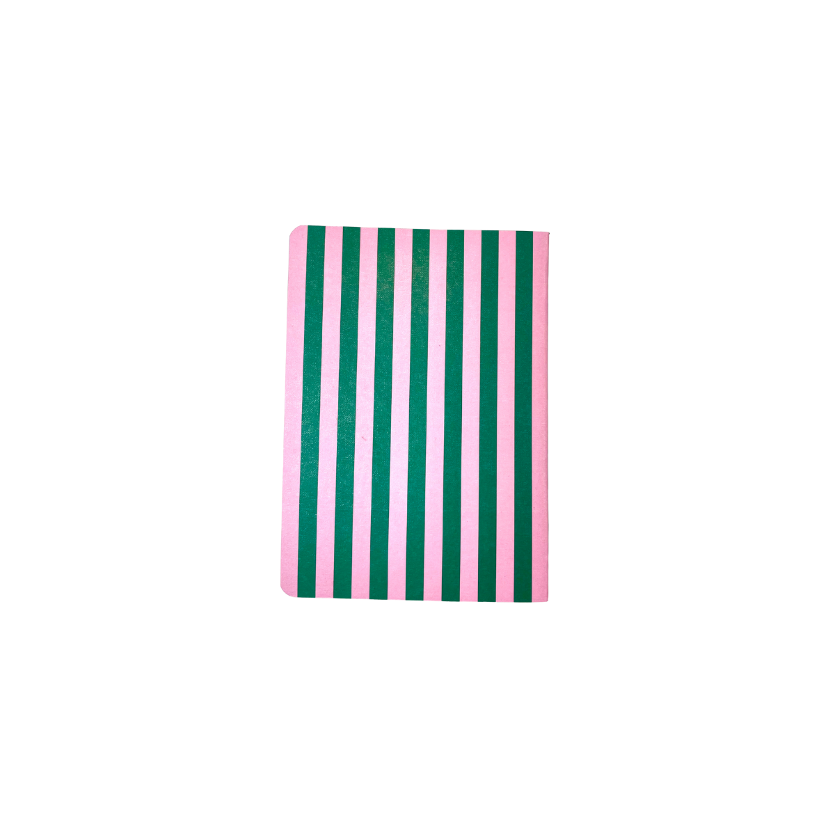 Cahier "cœur doré" rose et vert