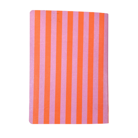 Cahier "Per sempre" orange et rose 2