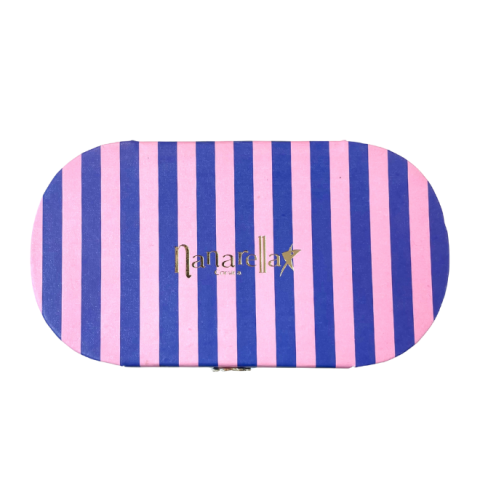 Grande boîte à bijoux "Nanarella" bleue et rose