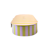 Grande boîte à bijoux "Nanarella" verte et lilas