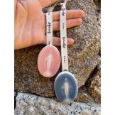 Médaille Miraculeuse Décorative rose