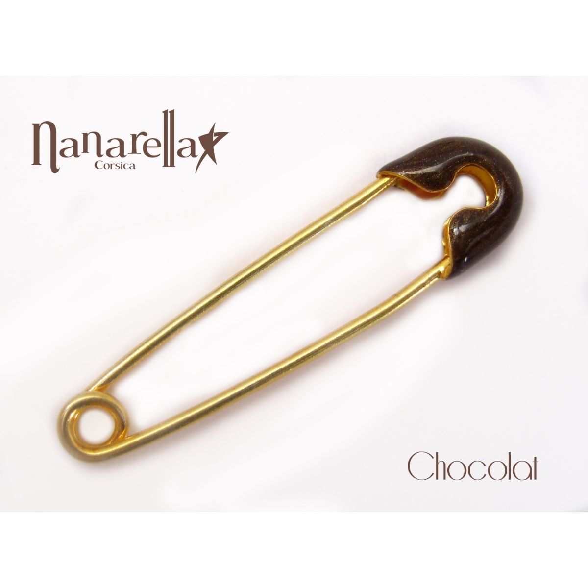 La Petite Epingle Emaillée sur Vermeil Rose Fixings and fastenings - 2 La Petite Epingle Emaillée sur Vermeil Rose Fixings and fastenings - 2