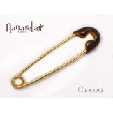 La Petite Epingle Emaillée sur Vermeil Rose Fixings and fastenings - 2