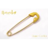 La Petite Epingle Emaillée sur Vermeil Rose Fixings and fastenings - 3