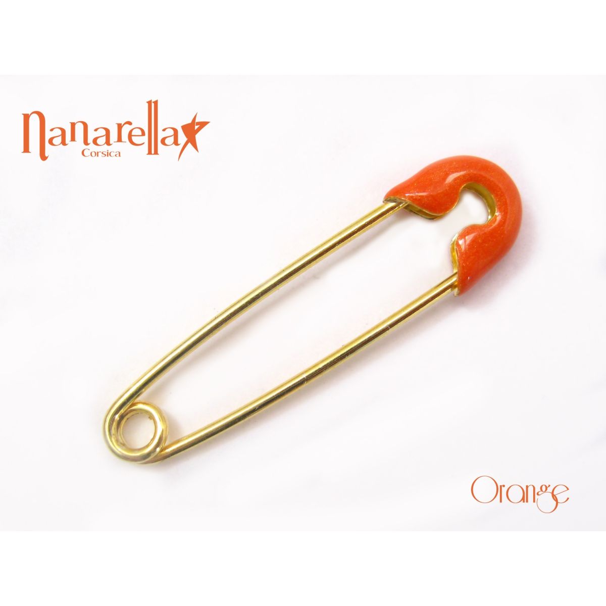 La Petite Epingle Emaillée sur Vermeil Rose Fixings and fastenings - 4 La Petite Epingle Emaillée sur Vermeil Rose Fixings and fastenings - 4