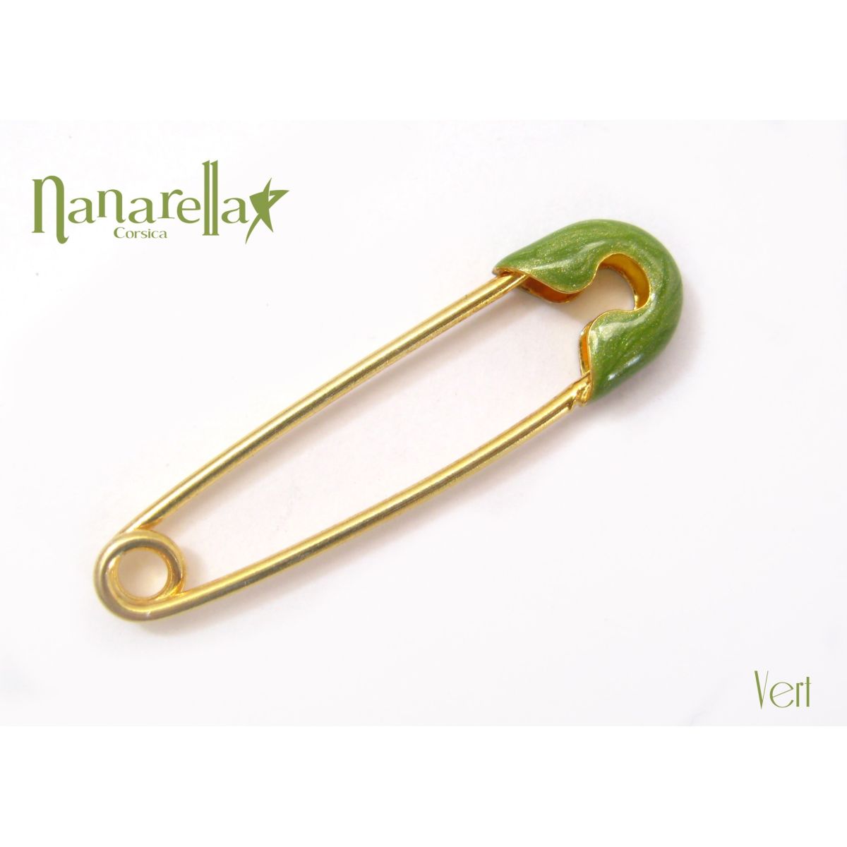 La Petite Epingle Emaillée sur Vermeil Rose Fixings and fastenings - 7 La Petite Epingle Emaillée sur Vermeil Rose Fixings and fastenings - 7