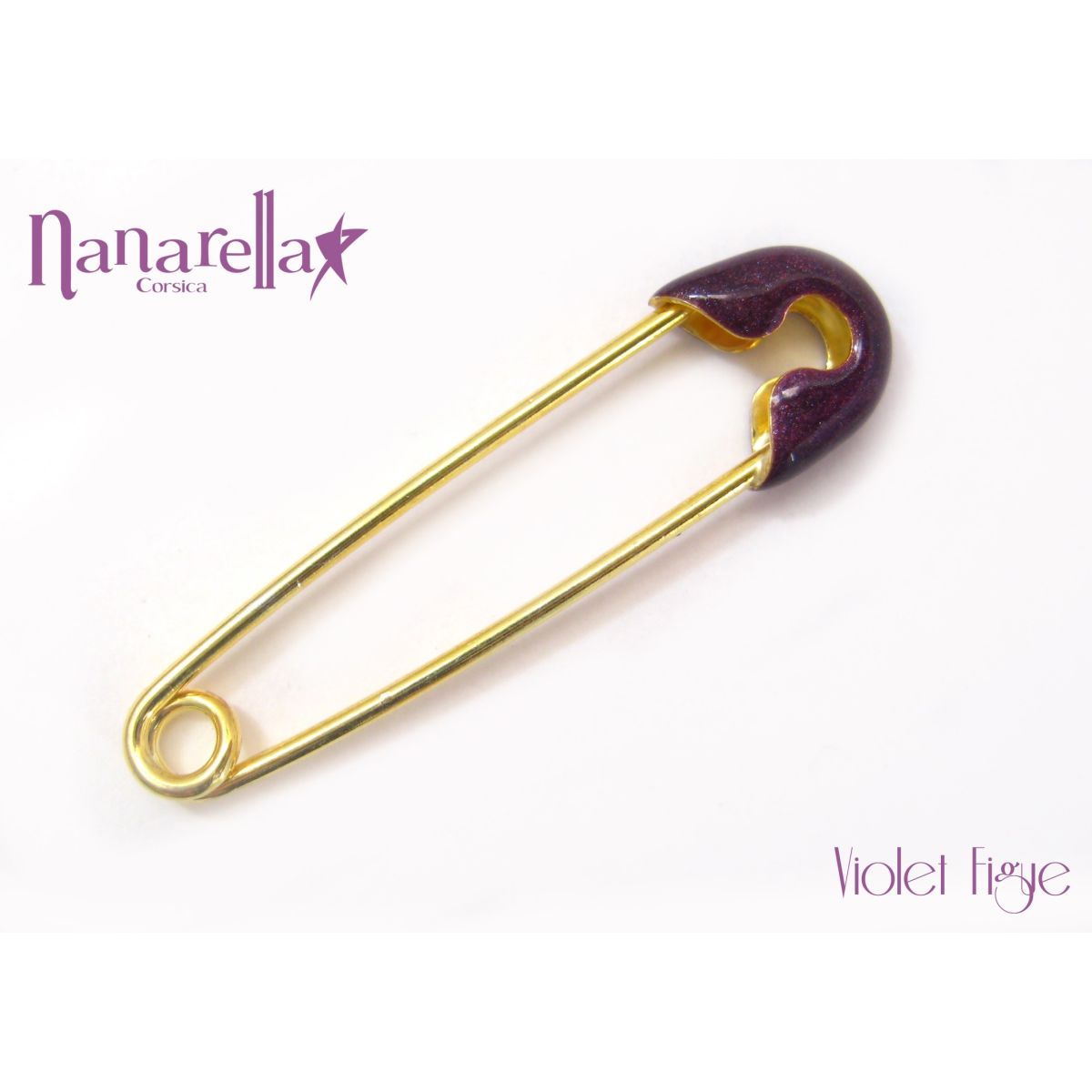 La Petite Epingle Emaillée sur Vermeil Rose Fixings and fastenings - 8 La Petite Epingle Emaillée sur Vermeil Rose Fixings and fastenings - 8