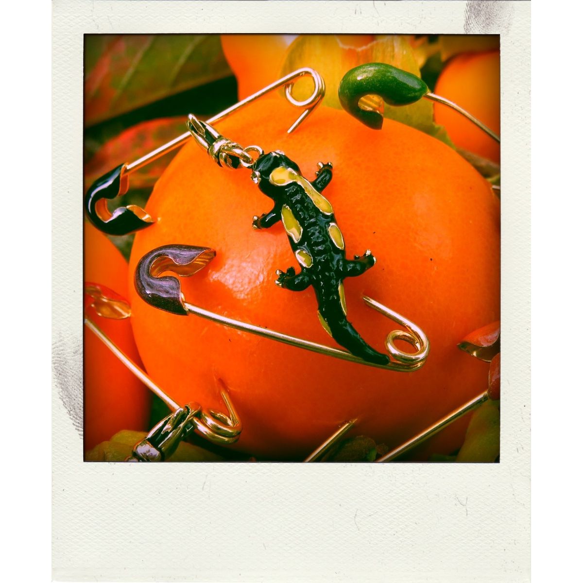 La Petite Epingle Emaillée sur Vermeil Rose Fixings and fastenings - 12 La Petite Epingle Emaillée sur Vermeil Rose Fixings and fastenings - 12