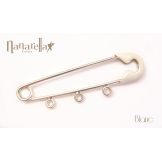 La Grande Epingle Emaillée sur Argent Fixings and fastenings - 1