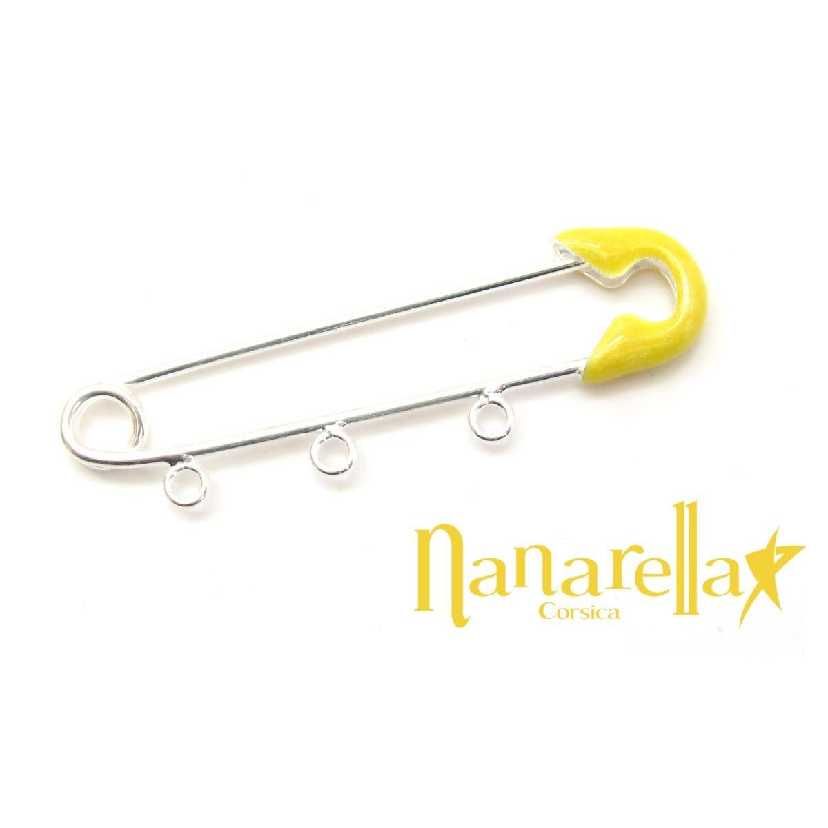 La Grande Epingle Emaillée sur Argent Fixings and fastenings - 5