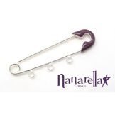 La Grande Epingle Emaillée sur Argent Fixings and fastenings - 7