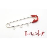 La Grande Epingle Emaillée sur Argent Fixings and fastenings - 9