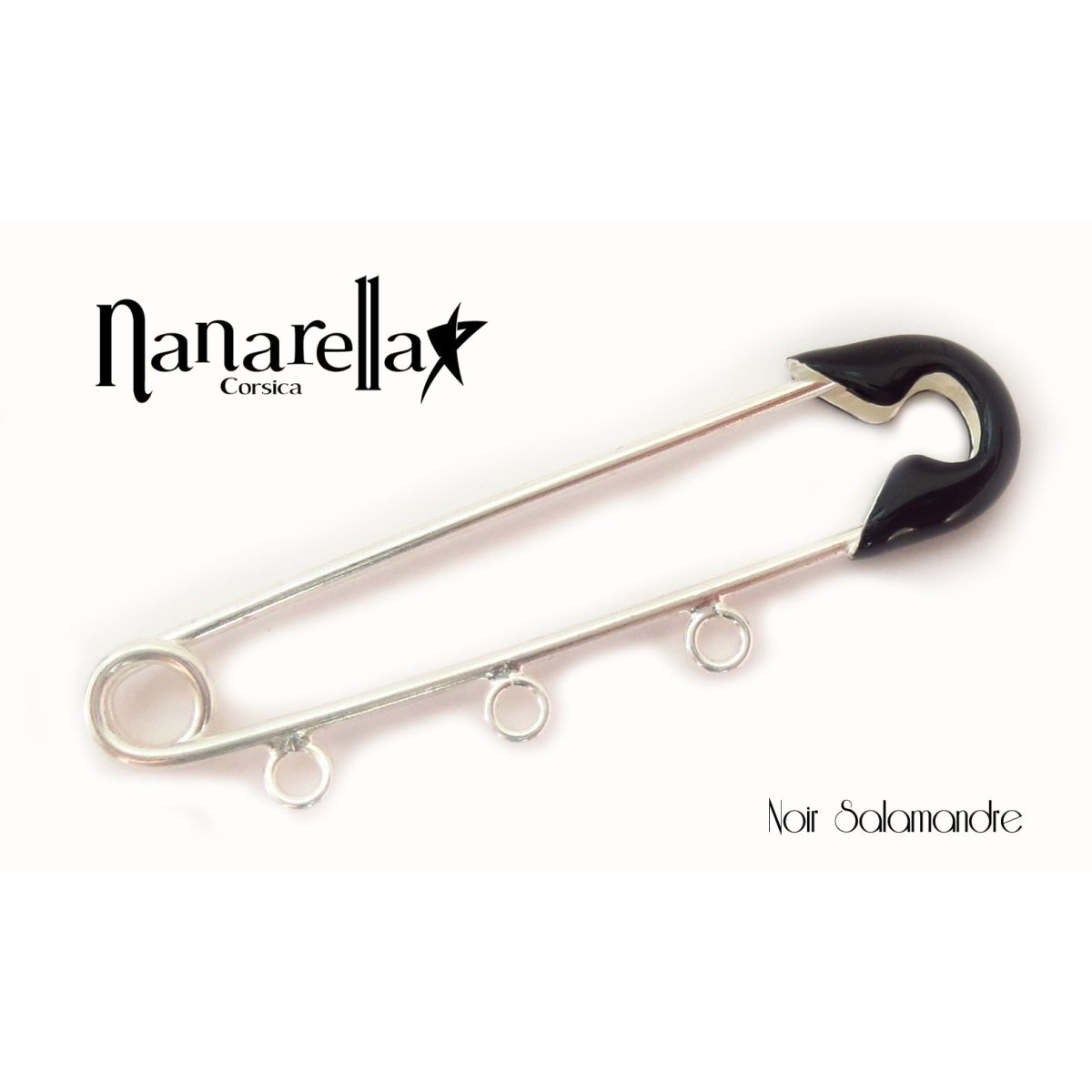 La Grande Epingle Emaillée sur Argent Fixings and fastenings - 11