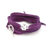 Le Bracelet en Soie avec croix DVSR Dio Vi Salvi Regina - 11