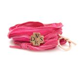 Le Bracelet en Soie avec croix DVSR Dio Vi Salvi Regina - 13