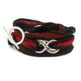 Bracelet en soie Ad Vitam Aeternam Fixings and fastenings - 2