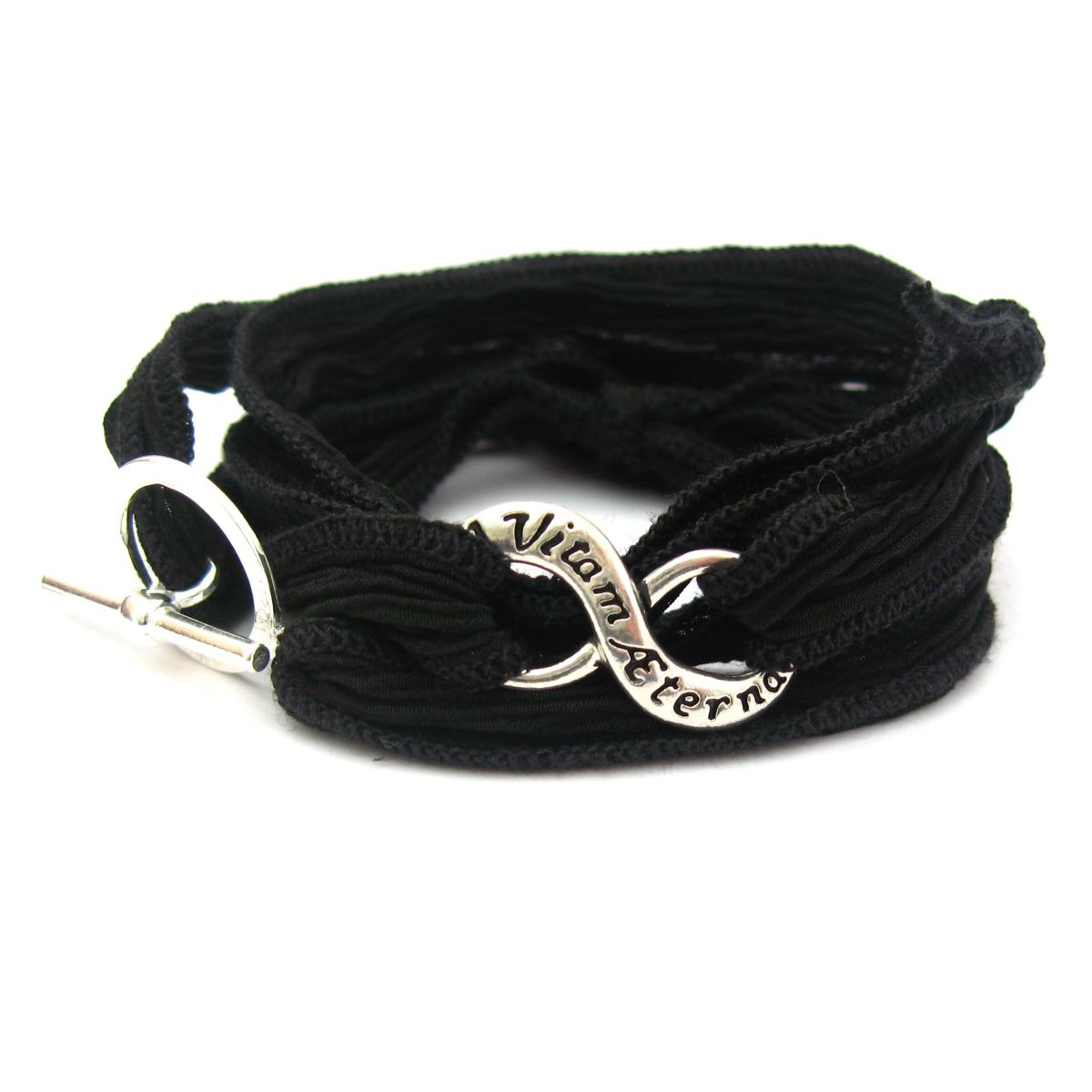 Bracelet en soie Ad Vitam Aeternam Fixings and fastenings - 4 Bracelet en soie Ad Vitam Aeternam Fixings and fastenings - 4