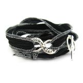 Bracelet en soie Ad Vitam Aeternam Fixings and fastenings - 5