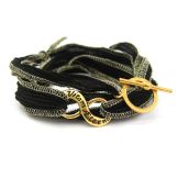 Bracelet en soie Ad Vitam Aeternam Fixings and fastenings - 6