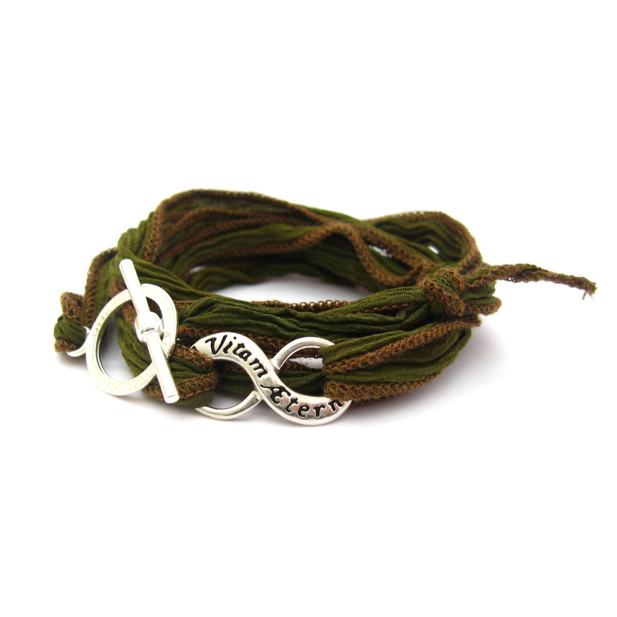 Bracelet en soie Ad Vitam Aeternam Fixings and fastenings - 7 Bracelet en soie Ad Vitam Aeternam Fixings and fastenings - 7