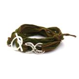 Bracelet en soie Ad Vitam Aeternam Fixings and fastenings - 7