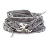 Bracelet en soie Ad Vitam Aeternam Fixings and fastenings - 9