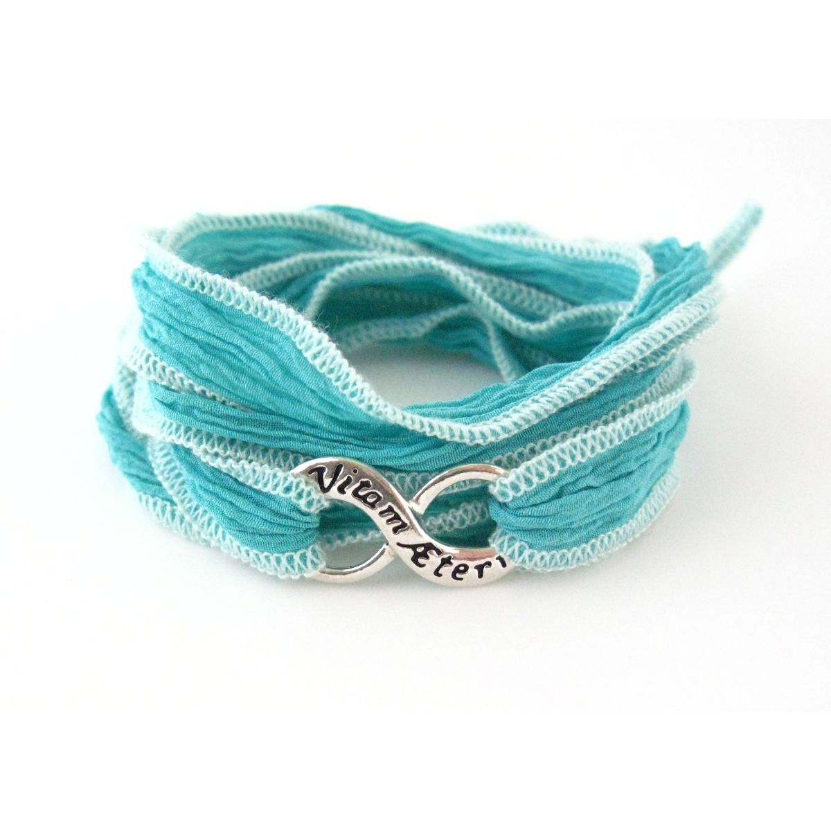 Bracelet en soie Ad Vitam Aeternam Fixings and fastenings - 18 Bracelet en soie Ad Vitam Aeternam Fixings and fastenings - 18