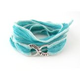 Bracelet en soie Ad Vitam Aeternam Fixings and fastenings - 18