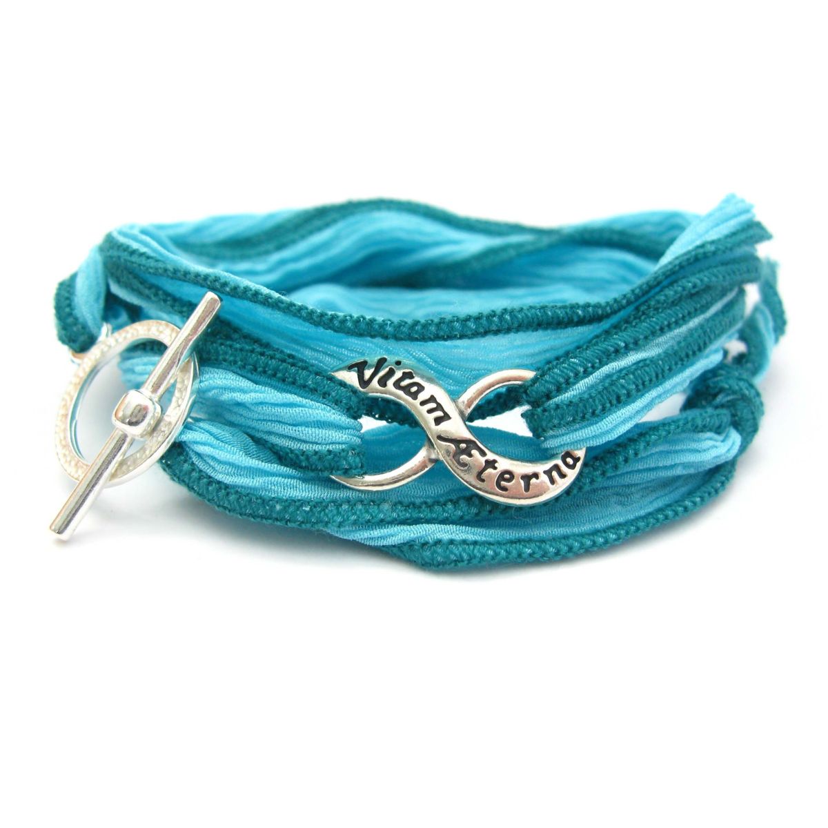 Bracelet en soie Ad Vitam Aeternam Fixings and fastenings - 22 Bracelet en soie Ad Vitam Aeternam Fixings and fastenings - 22