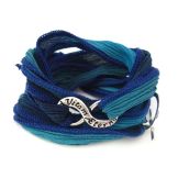 Bracelet en soie Ad Vitam Aeternam Fixings and fastenings - 23