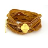 Bracelet en soie Vierge au Sacré Coeur Les Accroches Charms - 20