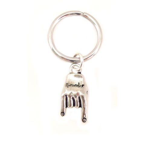 Porte-clés Cornes Porte-clés en Argent - 1 2