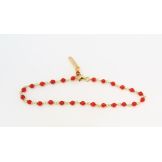 Le Bracelet Fines Boules de Corail Corail - 2