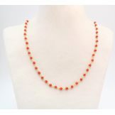 Le Ras de Cou fines boules de Corail Fixings and fastenings - 5