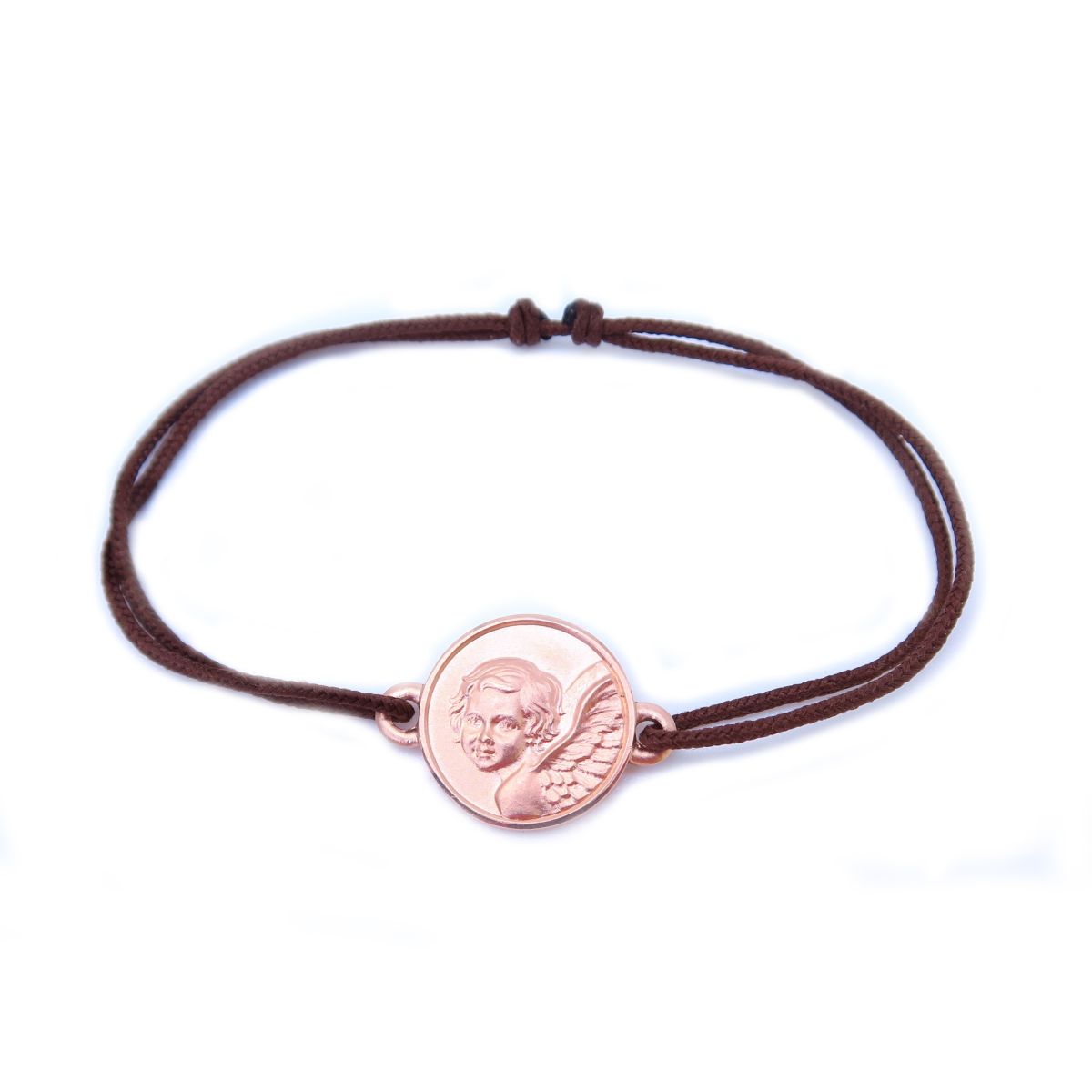 Le Bracelet Ange "Stammi Vicinu" Médailles religieuses - 5