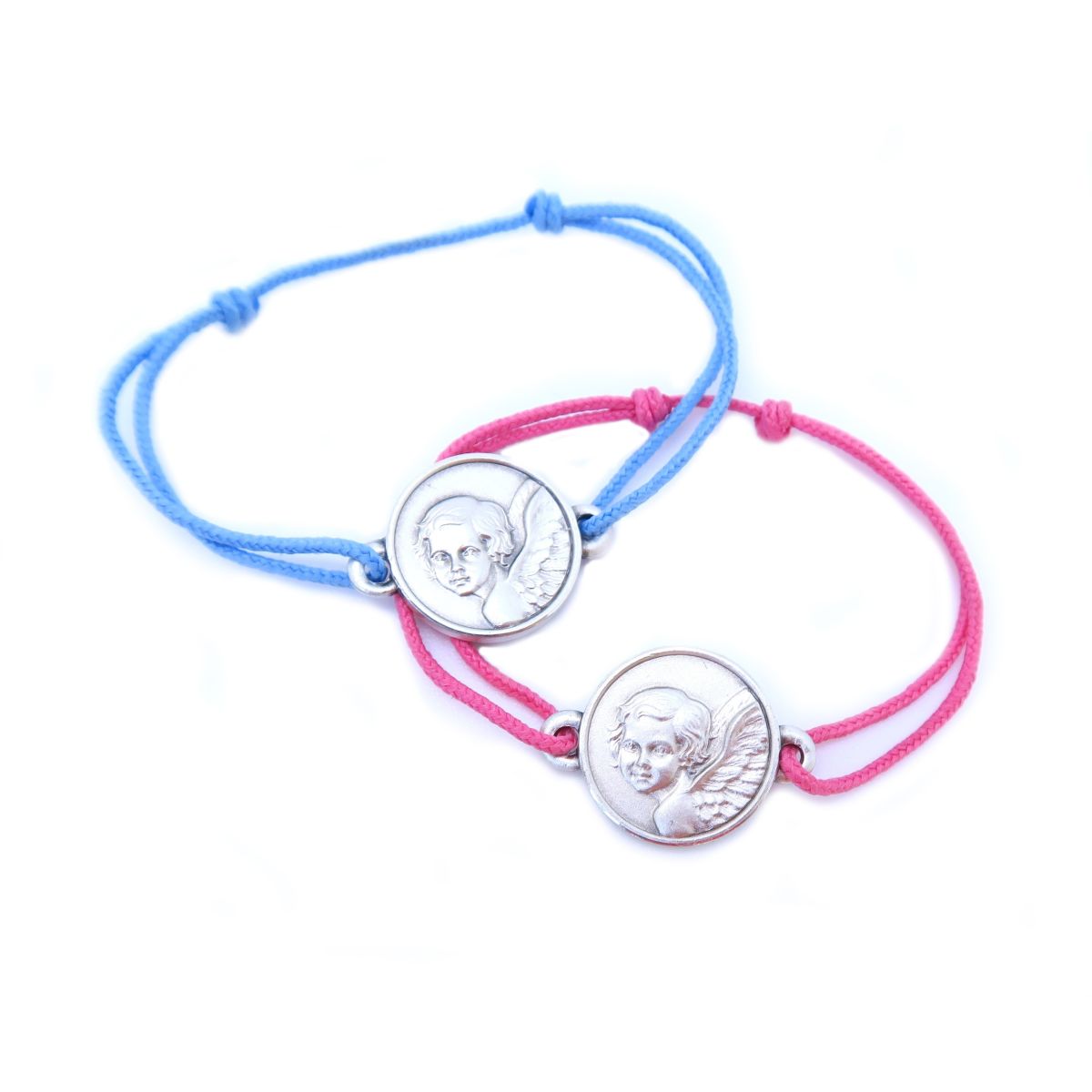 Le Bracelet Ange "Stammi Vicinu" Médailles religieuses - 10